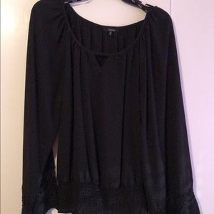 Flare out sleeve blouse